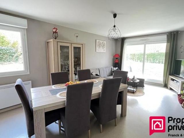 Appartement lumineux 73m² avec jardin privatif et stationnement ? Esprit maison