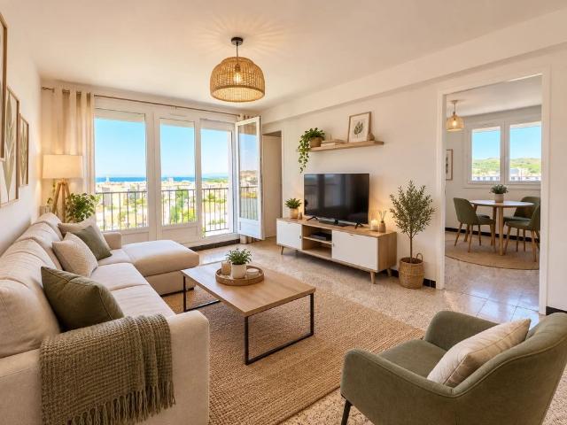 Appartement type 4 avec belle vue sur l'étang