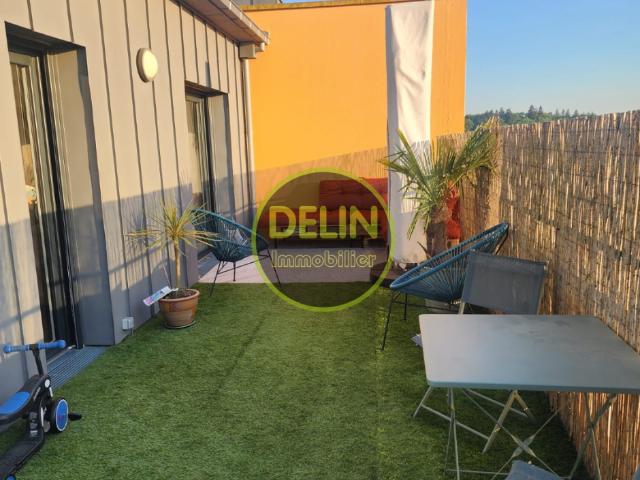 APPARTEMENT Type 4 avec grande terrasse à BOURGBARRÉ