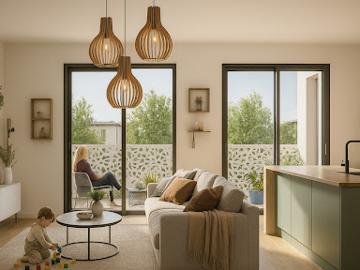Appartement Vaulx en Velin 3 pièces Vaulx en Velin quartier village proche transports