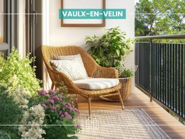 Appartement Vaulx en Velin 3 pièces QUARTIER DYNAMIQUE PROX COMMERCES