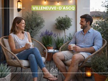 Appartement Villeneuve d'Ascq 3 pièces RÉSIDENCE BILLY PROCHE TRANSPORTS