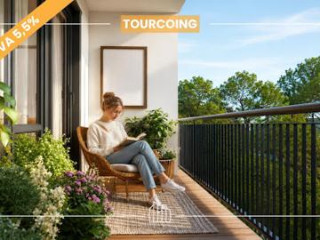 Appartement Villeneuve d'Ascq 3 pièces RÉSIDENCE EMILE PROX COMMERCES