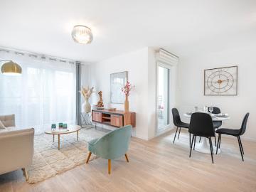 Appartement Villeneuve la Garenne 3 pièces Le Clos Sisley