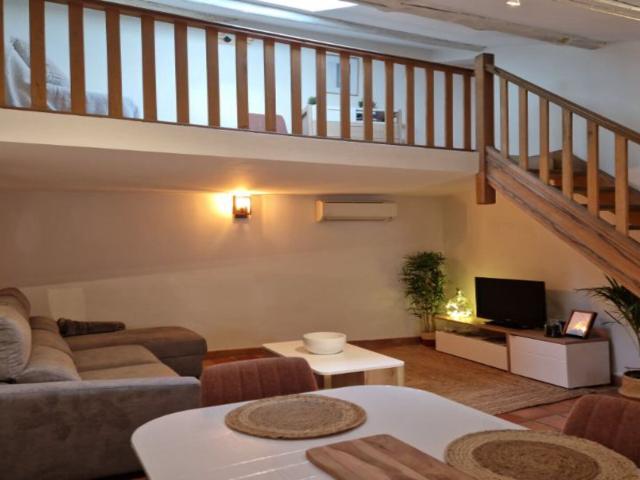 Appartement Villeneuve Les Avignon 2 pièce s Terrasse Climatisation Mezzanine Meublé