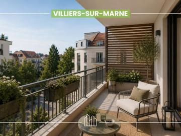 Appartement Villiers sur Marne 2 pièces RÉSIDENCE ROY PROX ÉCOLES