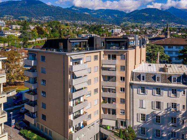 Appartement vue sur le lac et les Alpes !