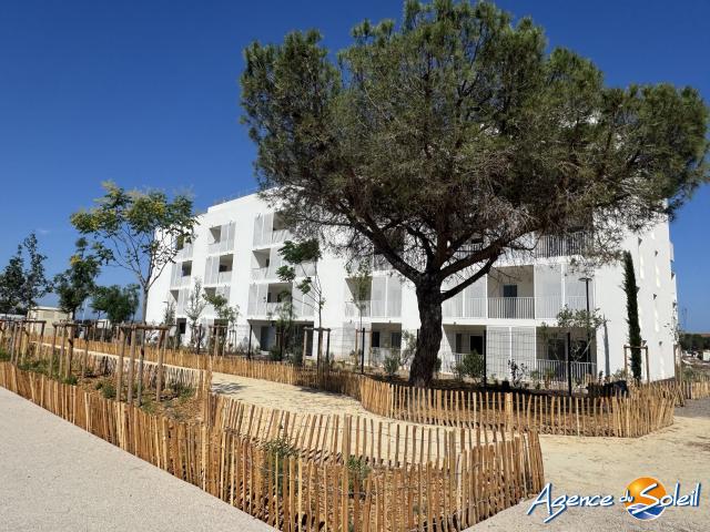 Appartement à Agde À louer – T2 neuf de 42,20 m² avec balcon et parking – Secteur Cap d'Agde