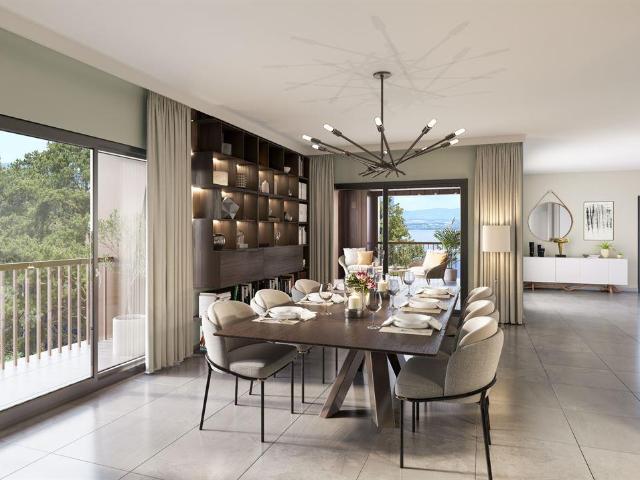 Appartement à Evian T5 dernier étage vue sur le lac, nouveau. 210m² Evian les Bains