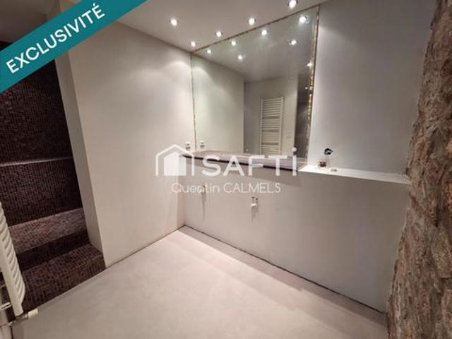 Appartement à finir de rénover – Lumineux, centre ville de Rodez, place de parking