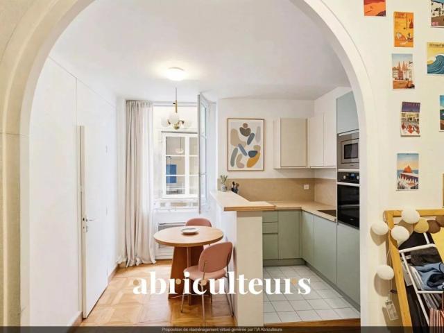 Appartement à fort potentiel, 27m², St Nizier