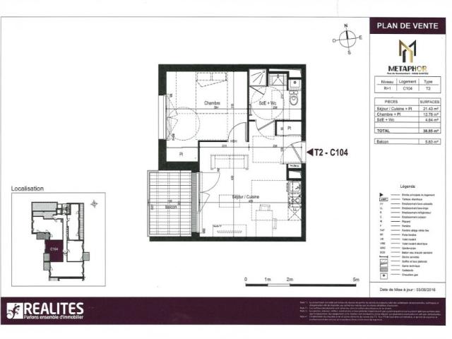 ▷ Appartement à louer • Nantes • 38 m² • 567 € | immoRegion