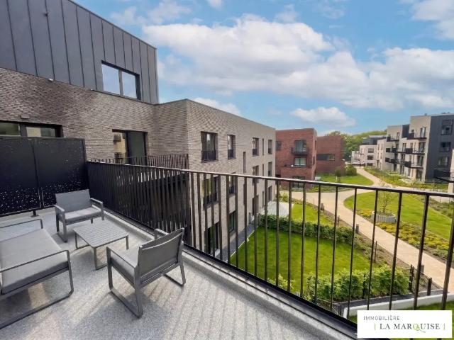 Appartement à louer avec garage et terrasse, Nivelles