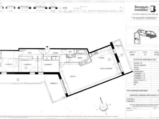 Appartement à louer à Nantes, Pays de la Loire, €