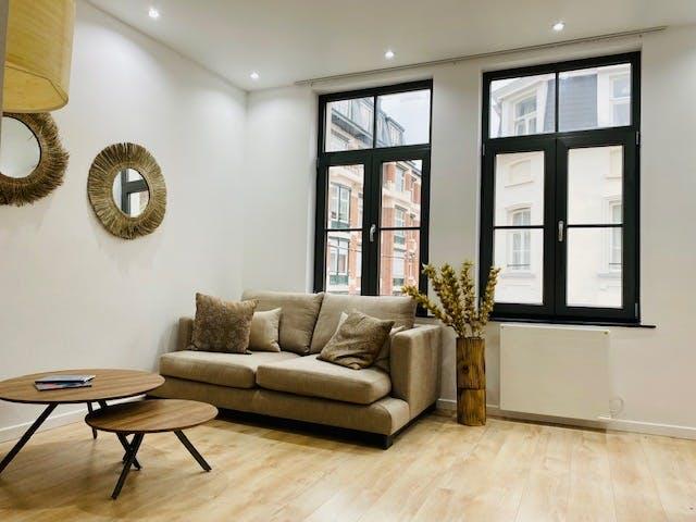 Appartement à louer à Saint Gilles, Rue Saint Bernard