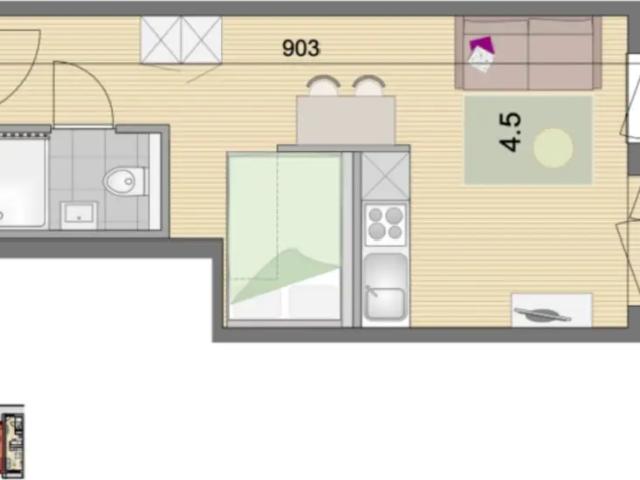 Appartement à louer à Rue De Pascale Etterbeek