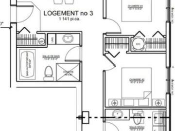 Appartement à louer Bois des Filion