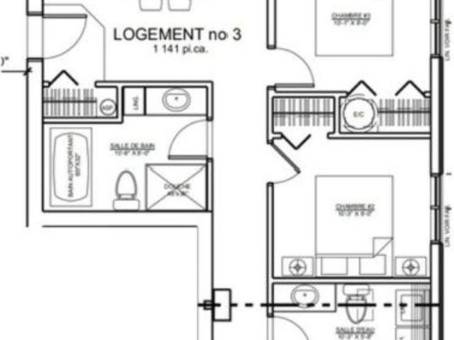 Appartement à louer Bois des Filion