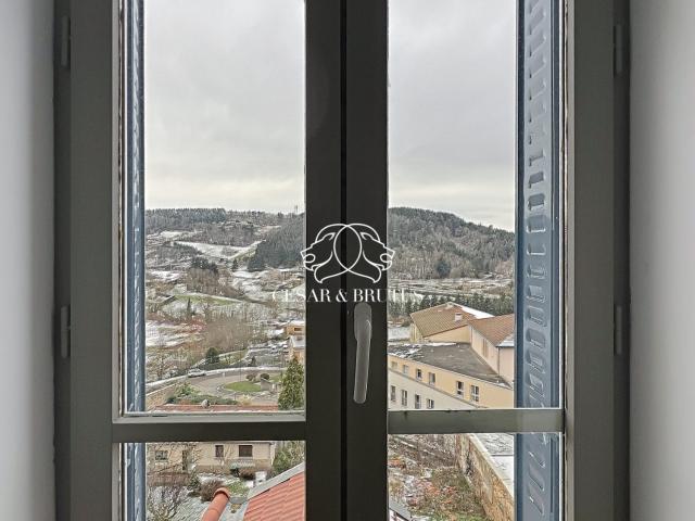 Appartement à louer – entièrement rénové, 2 chambres et belle vue