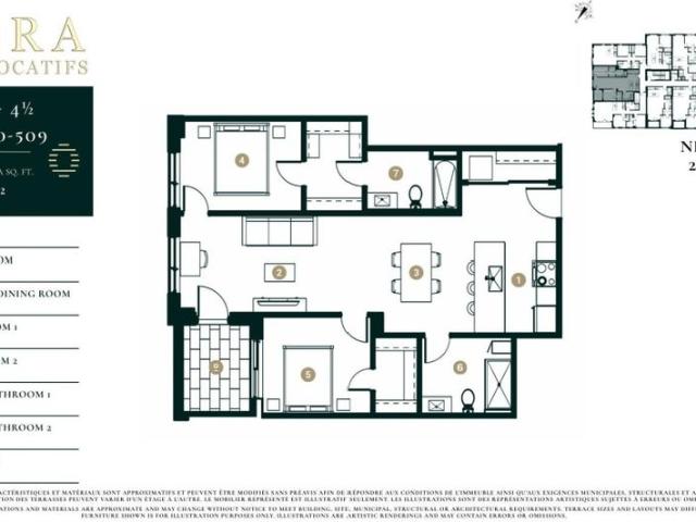 Appartement à louer Laval Laval des Rapides