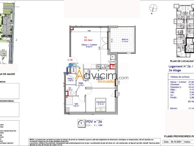 Appartement à louer Saran