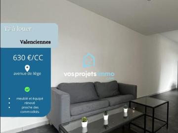 Appartement à louer Valenciennes