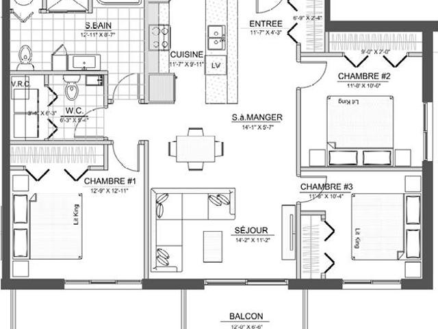 Appartement à Louer 1937 222, Saint Denis de Brompton 4 photos | Logis Québec