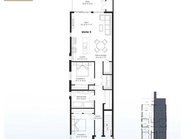 Appartement à Louer 197, rue Papineau, Gatineau Gatineau 7 photos | Logis Québec