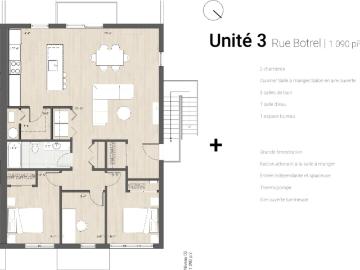 Appartement à Louer 11 rue Botrel, Desjardins Lévis 9 photos | Logis Québec