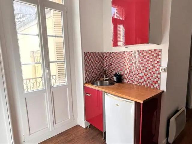 Appartement à louer 1 pièce 16.8m²