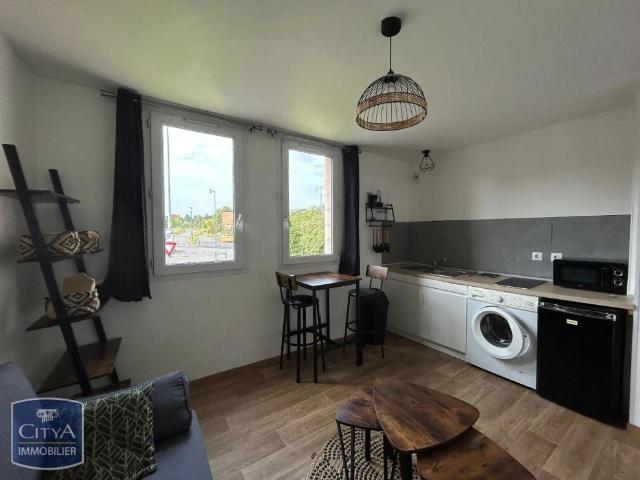 Appartement à louer 1 pièce 19.32m²