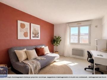 Appartement à louer 1 pièce 19.6m²