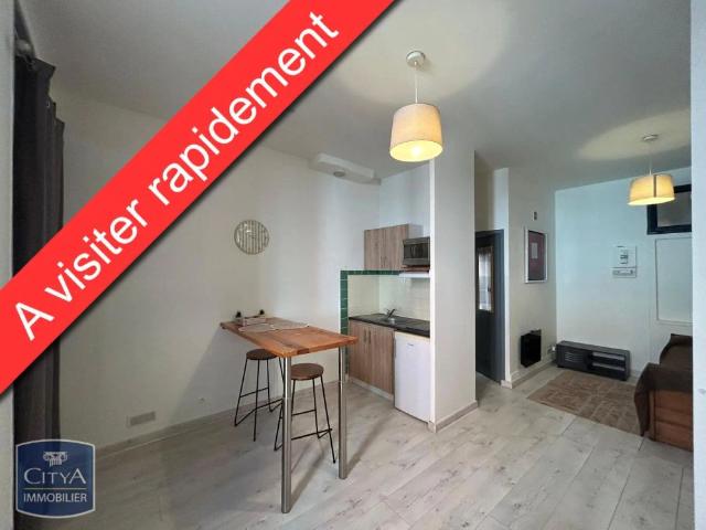 Appartement à louer 1 pièce 22.01m²