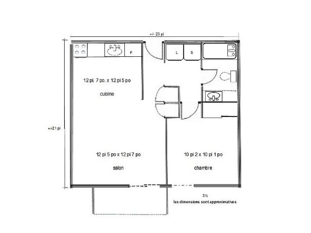 Appartement à Louer 240 Sapinière Dorion Ouest, La Cité Limoilou Québec 7 photos | Logis Québec