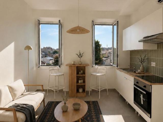 Appartement à louer 2 pièces • 25 m2 Marseille 5