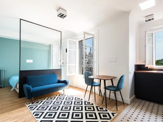 Appartement à louer 2 pièces 27,06 m² | Paris 75018 LAMARCK CAULAINCOURT | 1 750 € | Junot