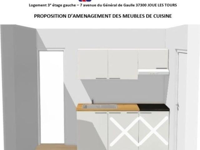 Appartement à louer 2 pièces