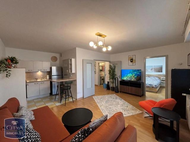 Appartement à louer 2 pièces 46.74m²