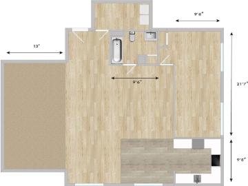 Apartment for rent in T, Brossard