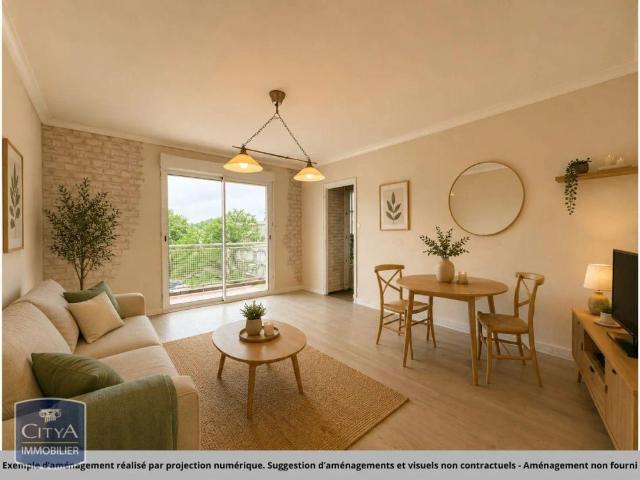 Appartement à louer 3 pièces 57.58m²