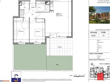 Appartement à louer 3 pièces