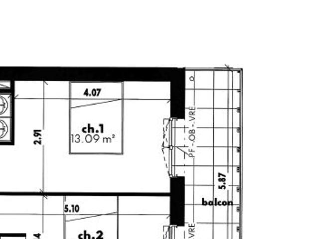 Appartement à louer 3 pièces 77,21 m