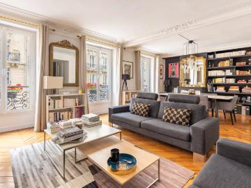 Appartement à louer 3 pièces 81,85 m² | Paris 75008 FAUBOURG DU ROULE / PLAINE MONCEAU | 3 800 € | Junot