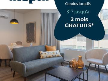 Apartment for rent in T, Brossard