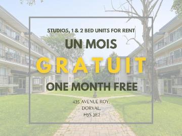 Apartment for rent in T, Brossard