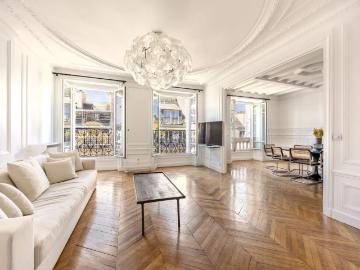 Appartement à louer 4 pièces 120,00 m² | Paris 75017 COURCELLES / MONCEAU | 5 000 € | Junot