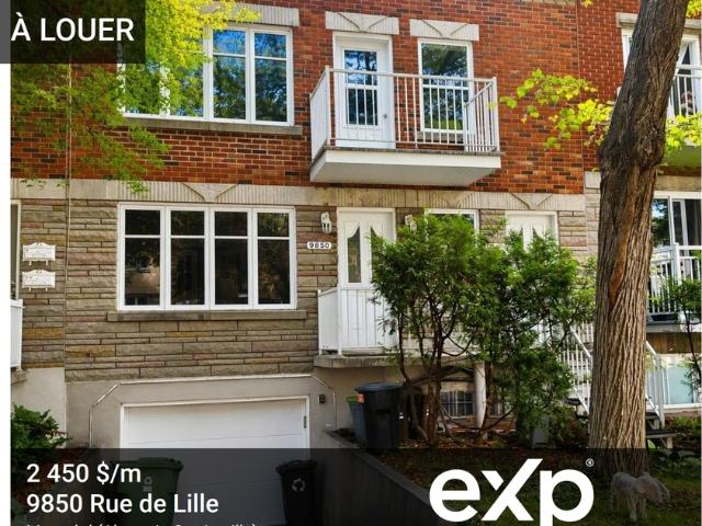 Appartement à Louer 9850 Rue de Lille, Ahuntsic Cartierville Montréal 52 photos | Logis Québec