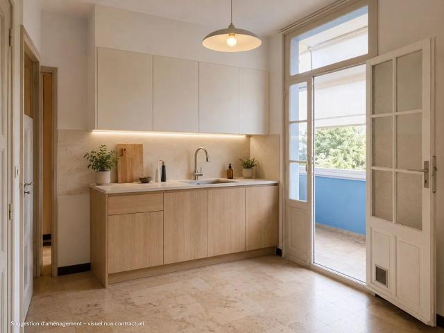 Appartement à rénover en vente quartier Pin Vert à Aubagne