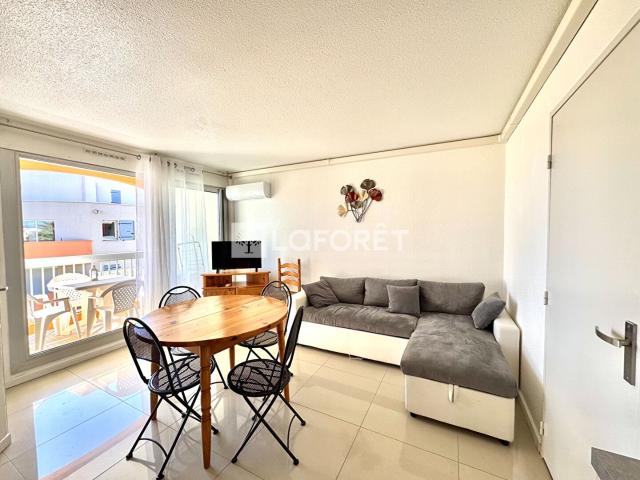 Appartement à Saint Cyprien Plage vue mer T2 avec place de p. 37m² Saint Cyprien