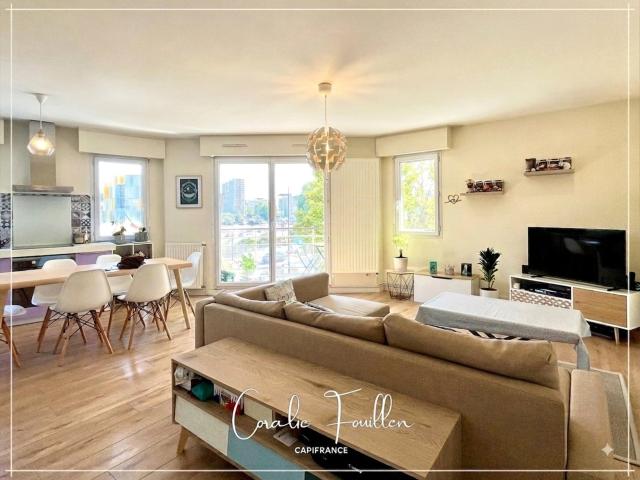 Appartement à vendre 2 pièces 50 m² avec balcon et parking G. 50m² Nantes
